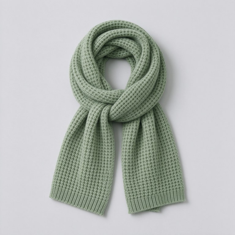 Waffle Knit Scarf