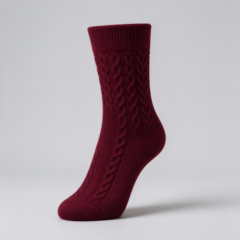 Cable Knit Socks