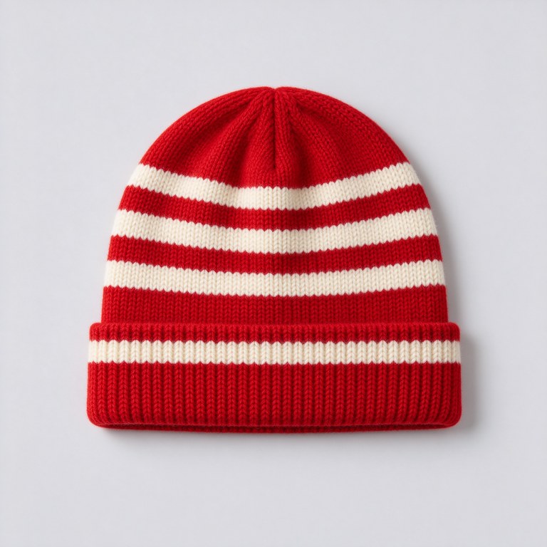 Striped Beanie
