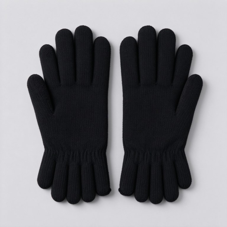 Ribbed Gloves
