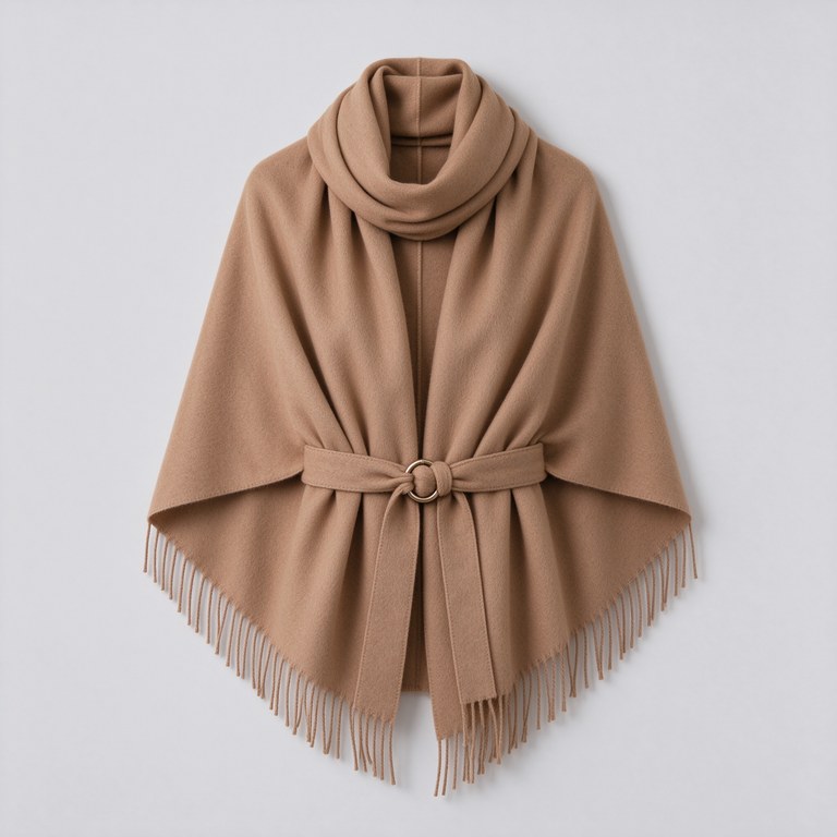Belted Cardigan Scarf